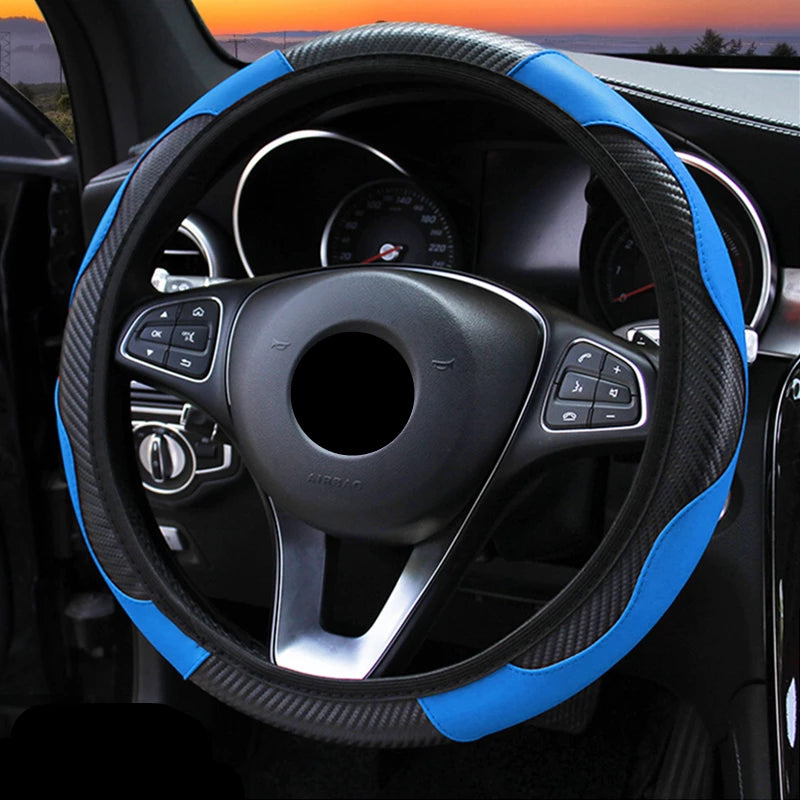 Steering wheel cover
