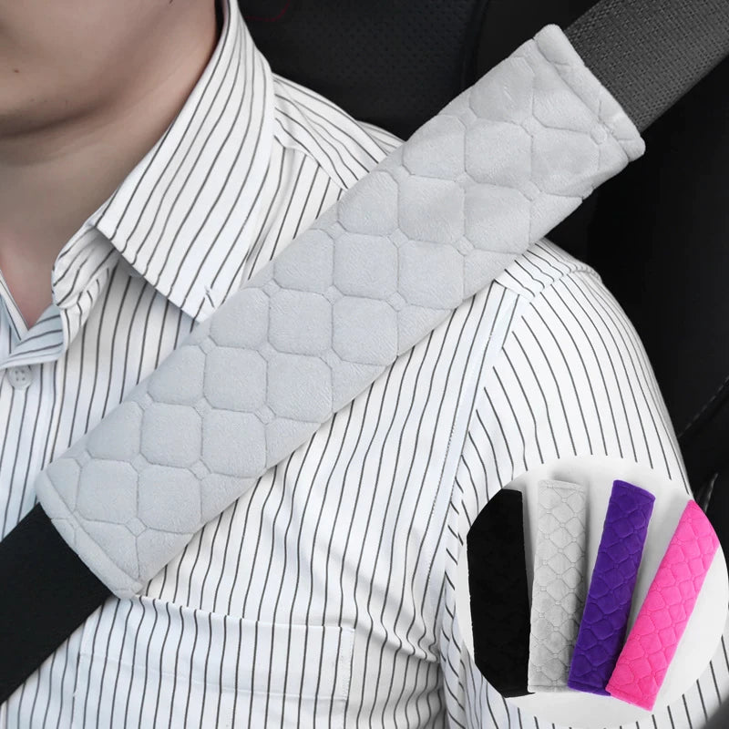 Seat belt shoulder covers